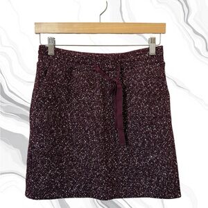 LOFT Rich Purple Mini Skirt